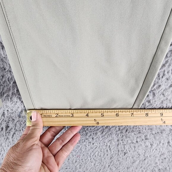 J. Hilburn Pants Mens 40x26 SLL Green Stretch Mid Rise Slim Fit *Read* - Picture 10 of 16